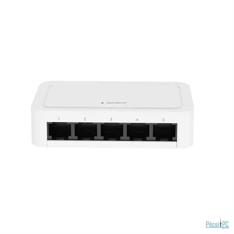 Gembird NSW-G5-02 5-port Gigabit LAN switch White