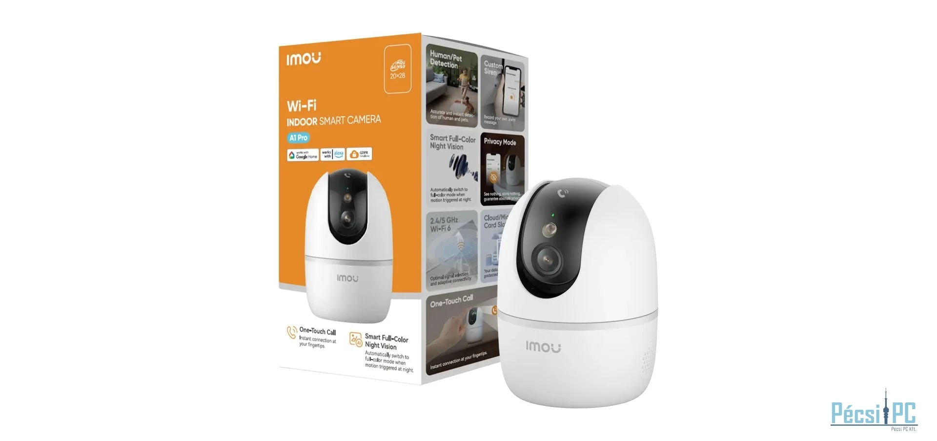 IMOU IPCam A1 Pro 4K Dual-Band Wi-Fi 6 Indoor Smart Camera