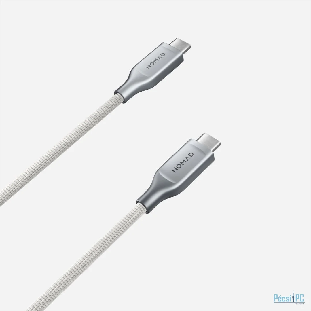 Nomad Kevlar USB-C to USB-C cable 3m White