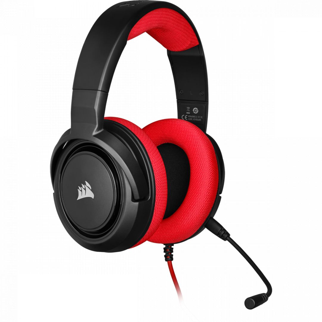 Corsair HS35 Gaming Headset Black/Red