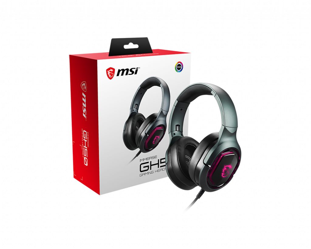 Msi Immerse GH50 Gaming headset Black