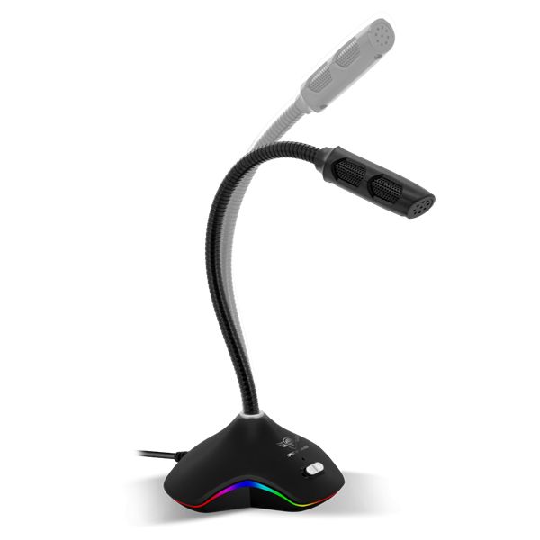 Spirit Of Gamer EKO300 RGB USB microphone Black