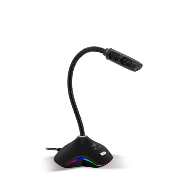 Spirit Of Gamer EKO300 RGB USB microphone Black