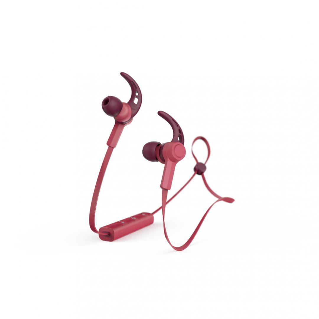 Hama Connect Bluetooth Headset Red