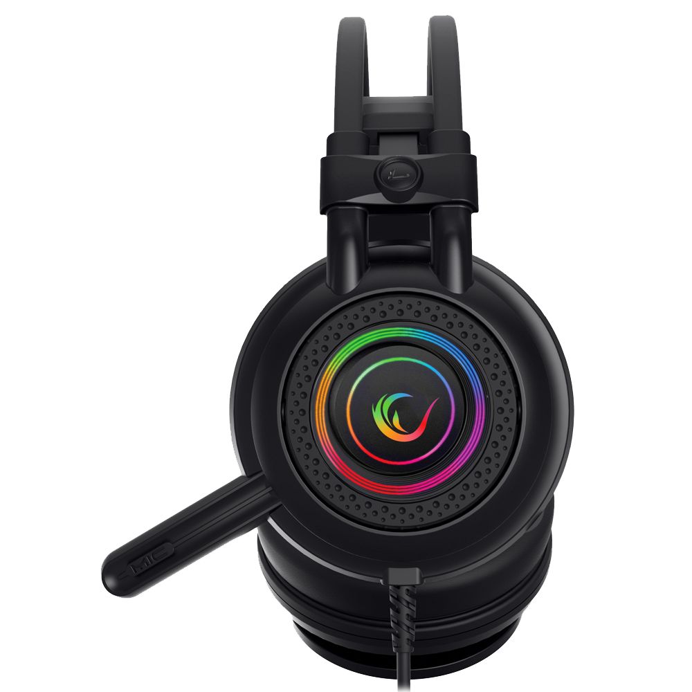 Rampage RM-K2 X-Quadro RGB Headset Black