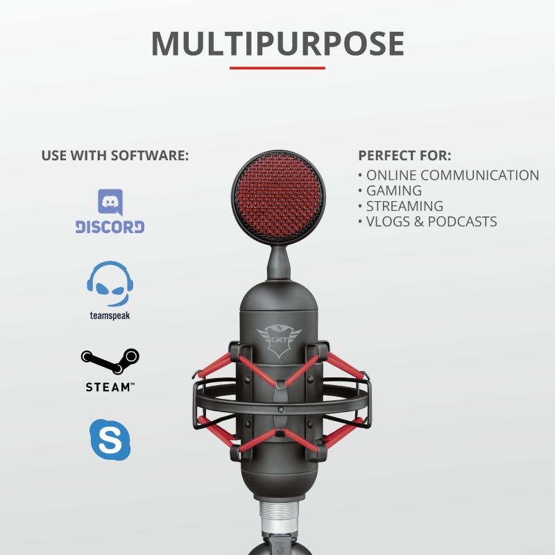 Trust GXT 244 Buzz USB Streaming Microphone