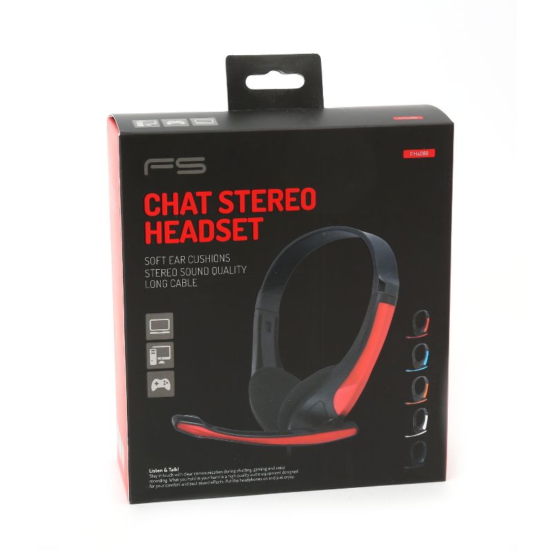 Omega FH4088B FreeStyle Chat Stereo Headset Black