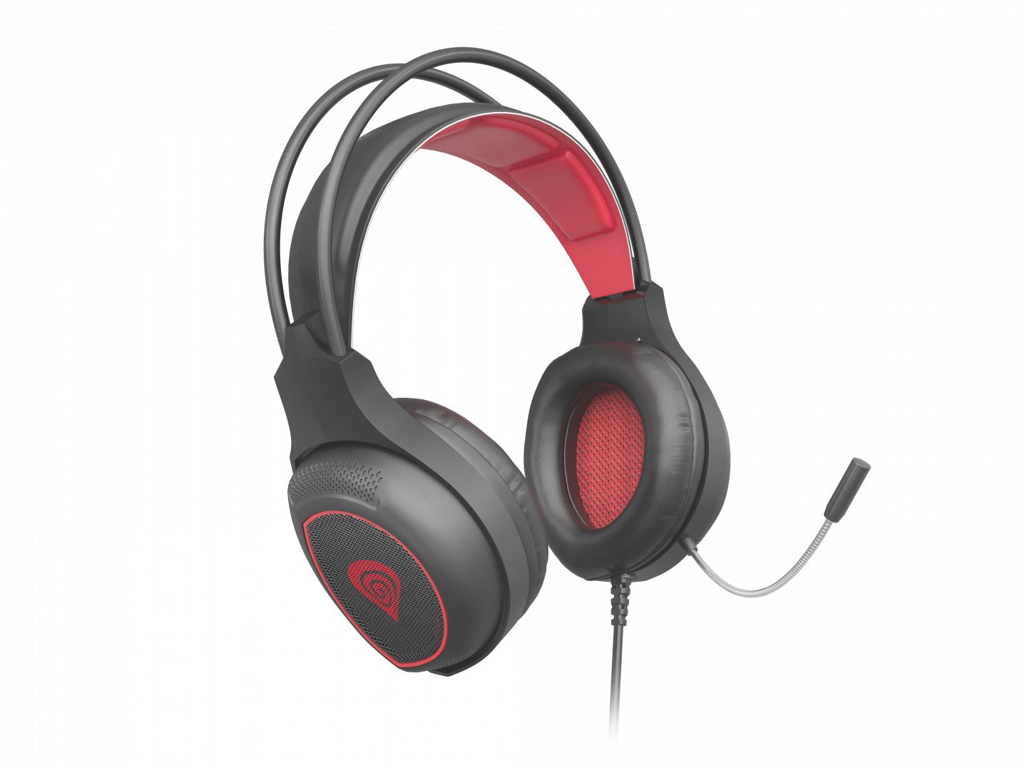 Natec Genesis Radon 300 Gamer Headset 7.1 Black/Red