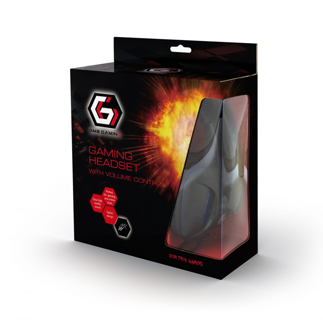 Gembird GHS-04 Gaming Headset Black