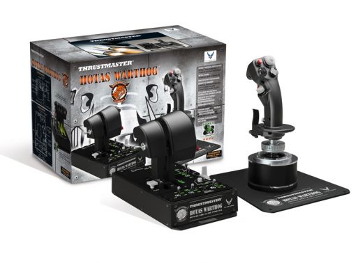 Thrustmaster Hotas Warthog USB Joystick és Gázkar Black