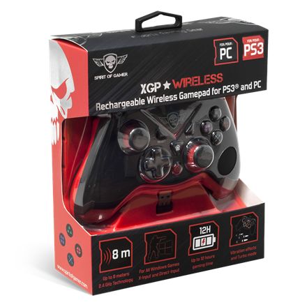 Spirit Of Gamer XGP Wireless Gamepad Black/Red