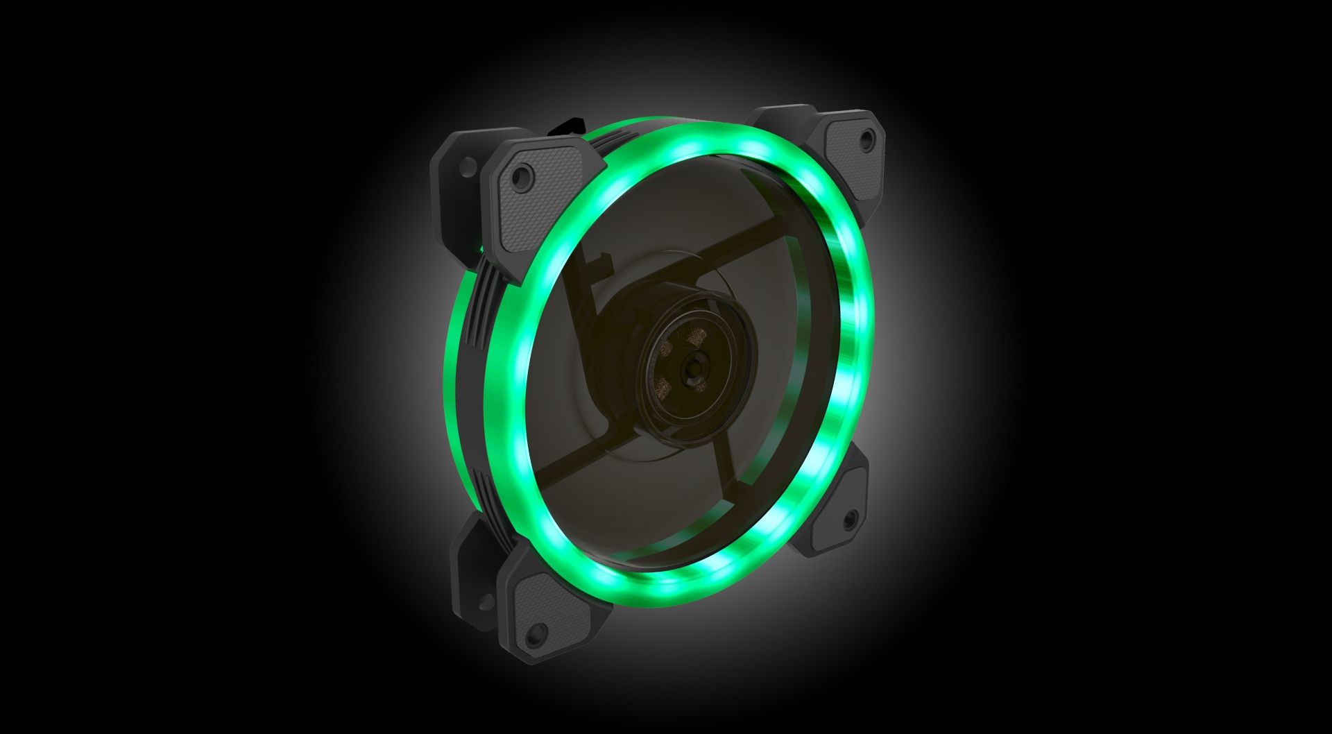 AIO GFN12SZ01G 12cm Green Fan