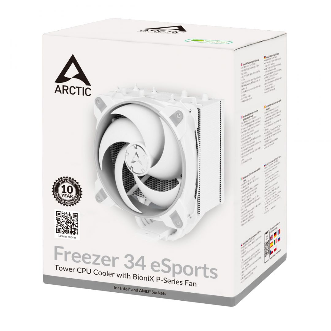 Arctic Freezer 34 eSports Grey/White