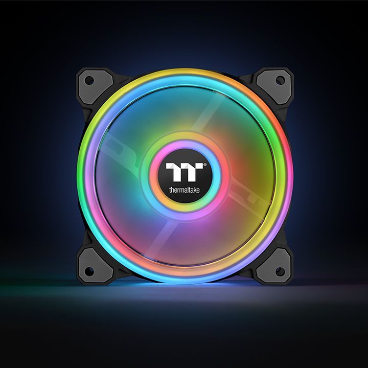 Thermaltake Riing Quad 12 RGB Radiator Fan TT Premium Edition (3-Fan Pack)