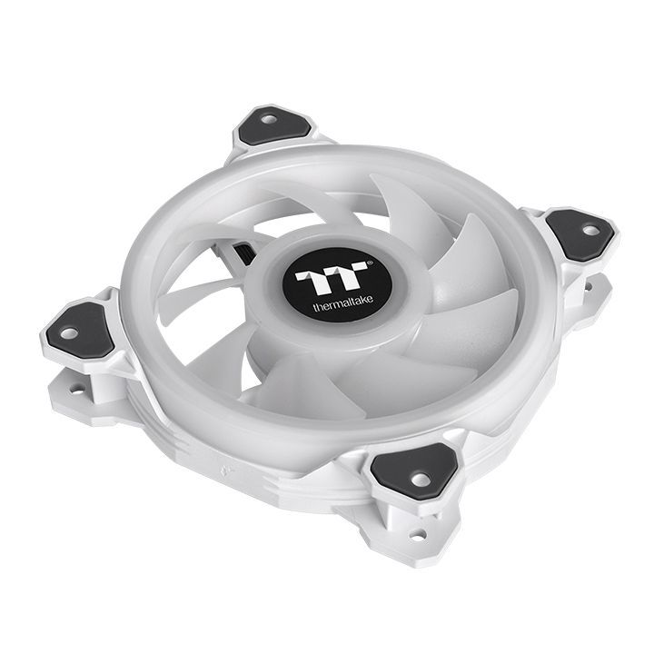 Thermaltake Riing Quad 14 RGB Radiator Fan White TT Premium Edition (3-Fan Pack)