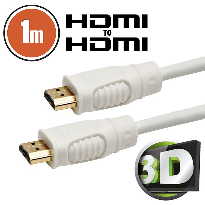 Delight Jelkábel HDMI-HDMI 1.4 3D  1m aranyozott  Am/Am