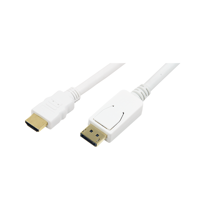 Logilink Displayport -> HDMI kábel 2m White