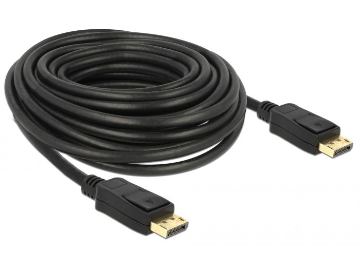 DeLock Displayport 1.2 male > Displayport male 4K 60 Hz 10m