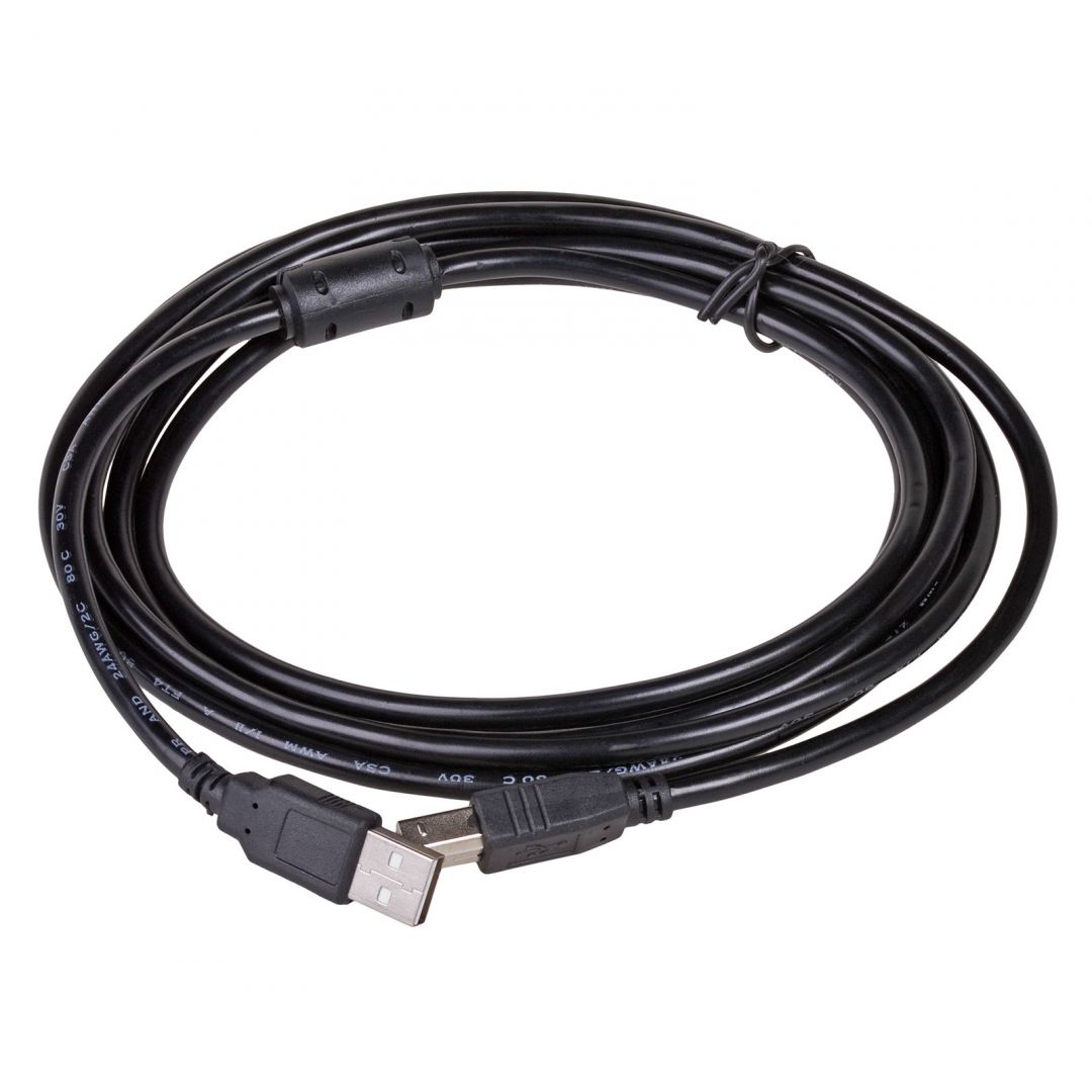 Akyga AK-USB-12 USB A / USB B cable 3m Black