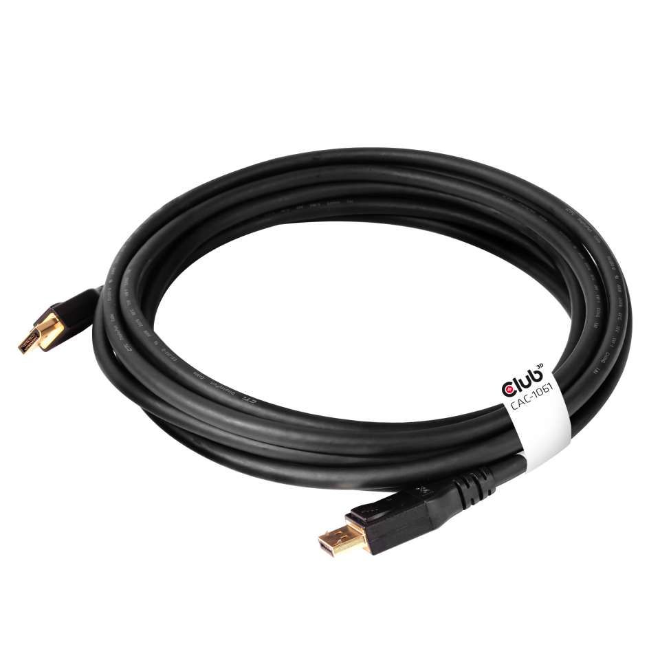 Club3D DisplayPort 1.4 HBR3 8K Cable M/M 5m