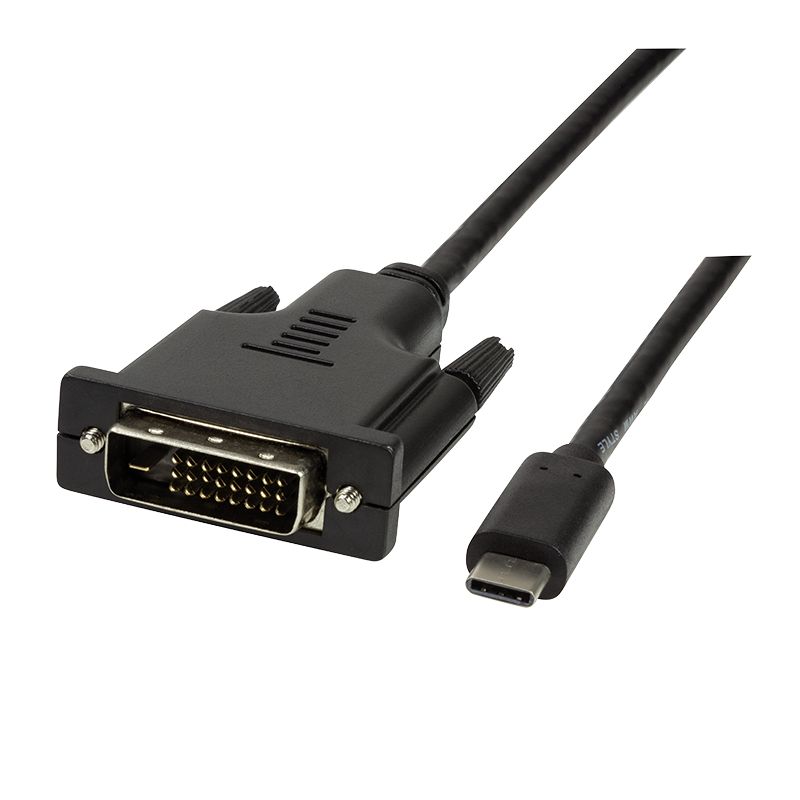 Logilink UA0332 USB-C male to DVI male 3m Black