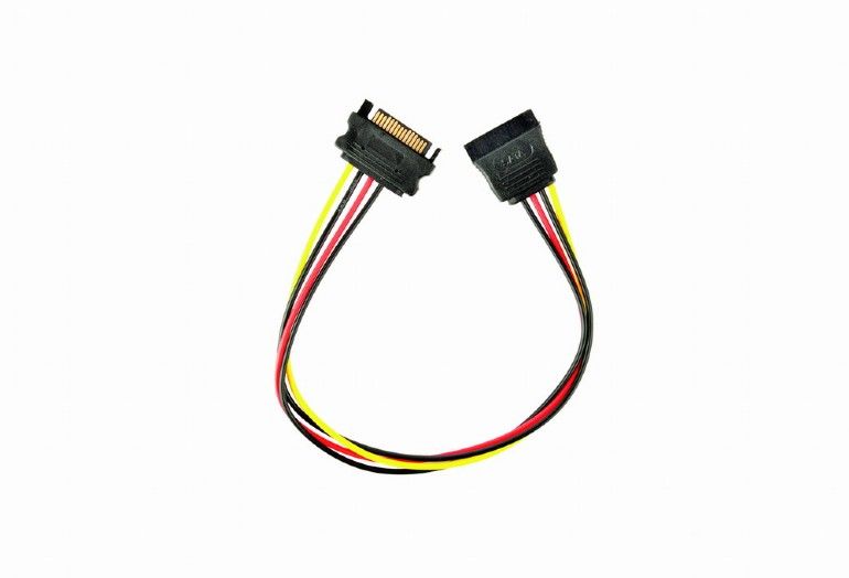 Gembird CC-SATAMF-01 SATA power extention cable 0,3m