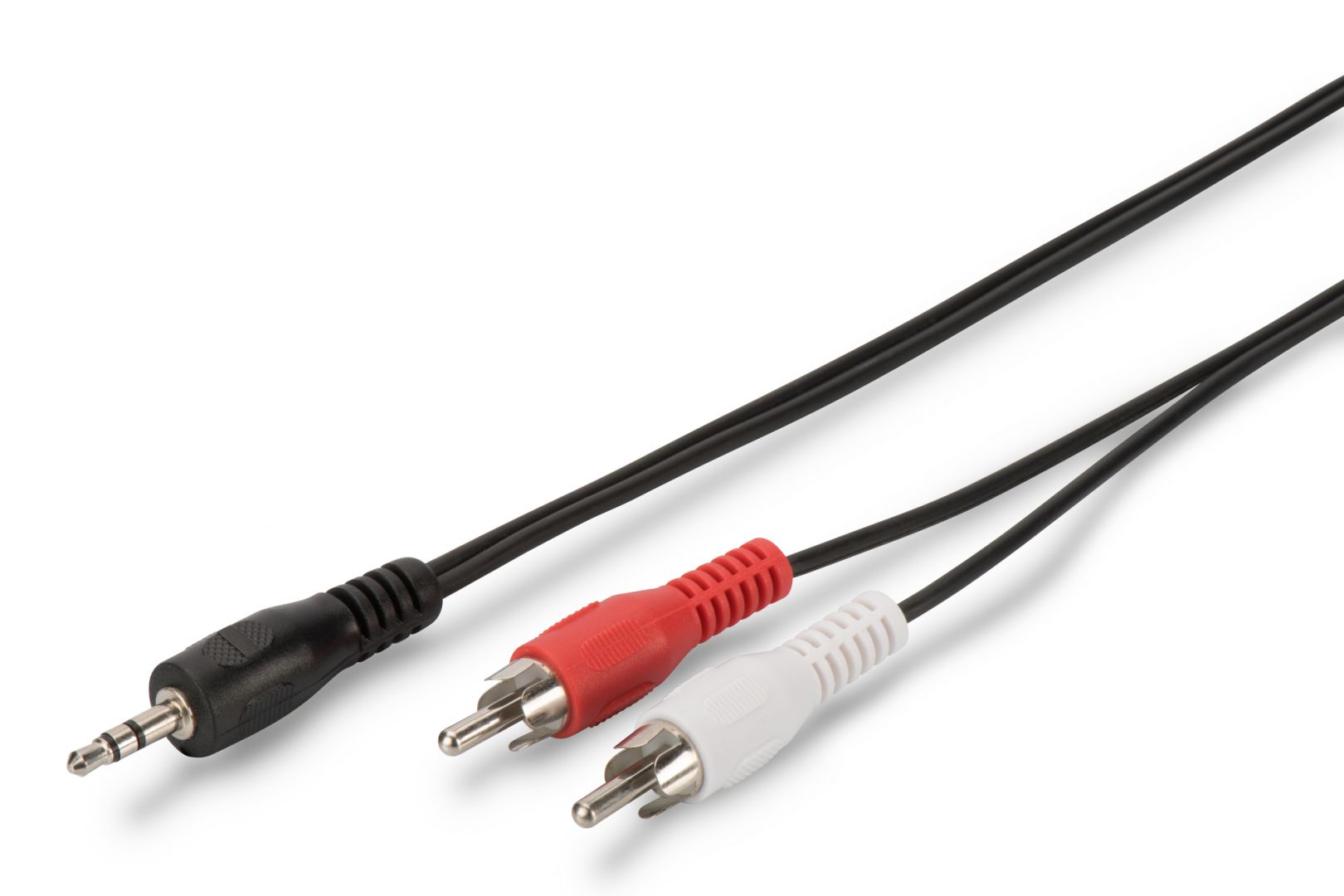 Assmann Audio adapter cable, stereo 3.5mm - 2x RCA