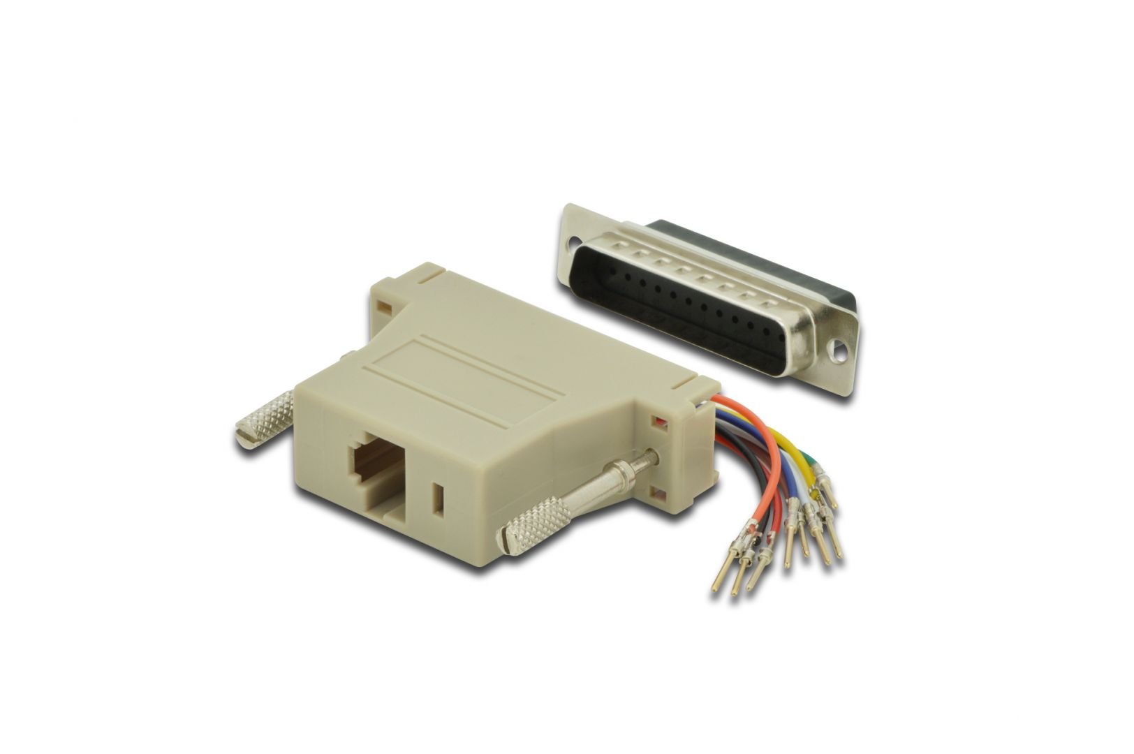 Assmann Adapter, DB25, RJ45, Modular