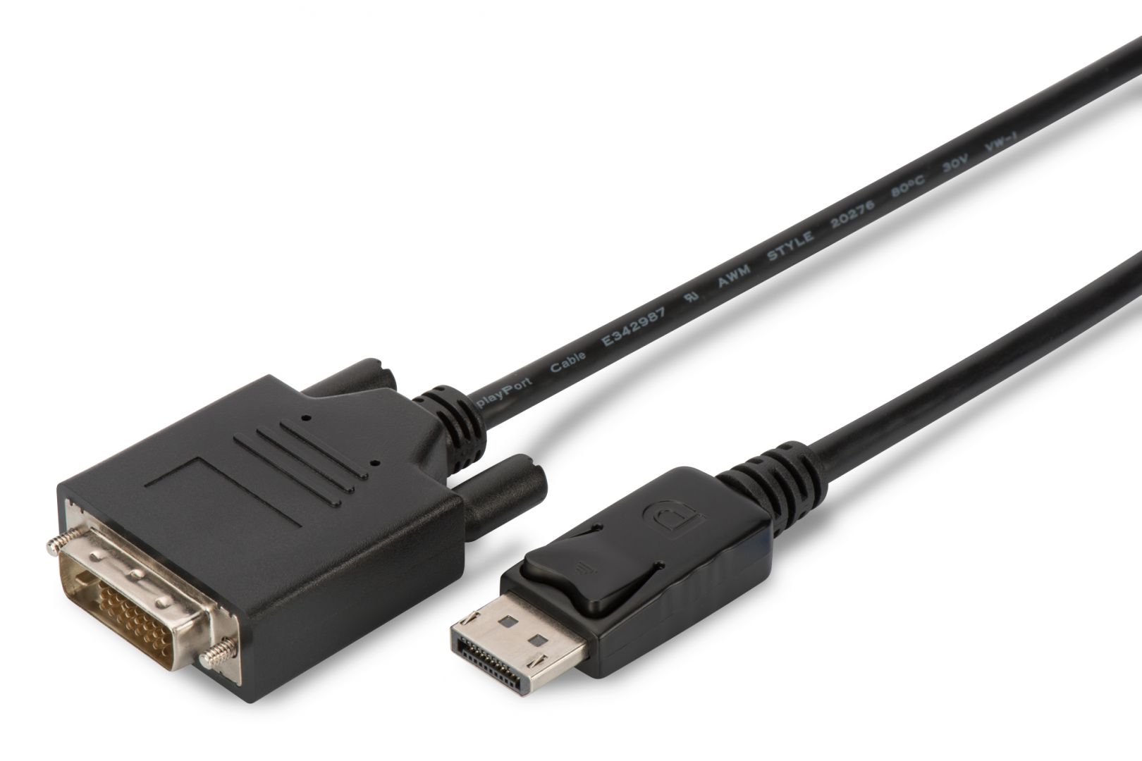 Assmann DisplayPort adapter cable, DP - DVI (24+1)