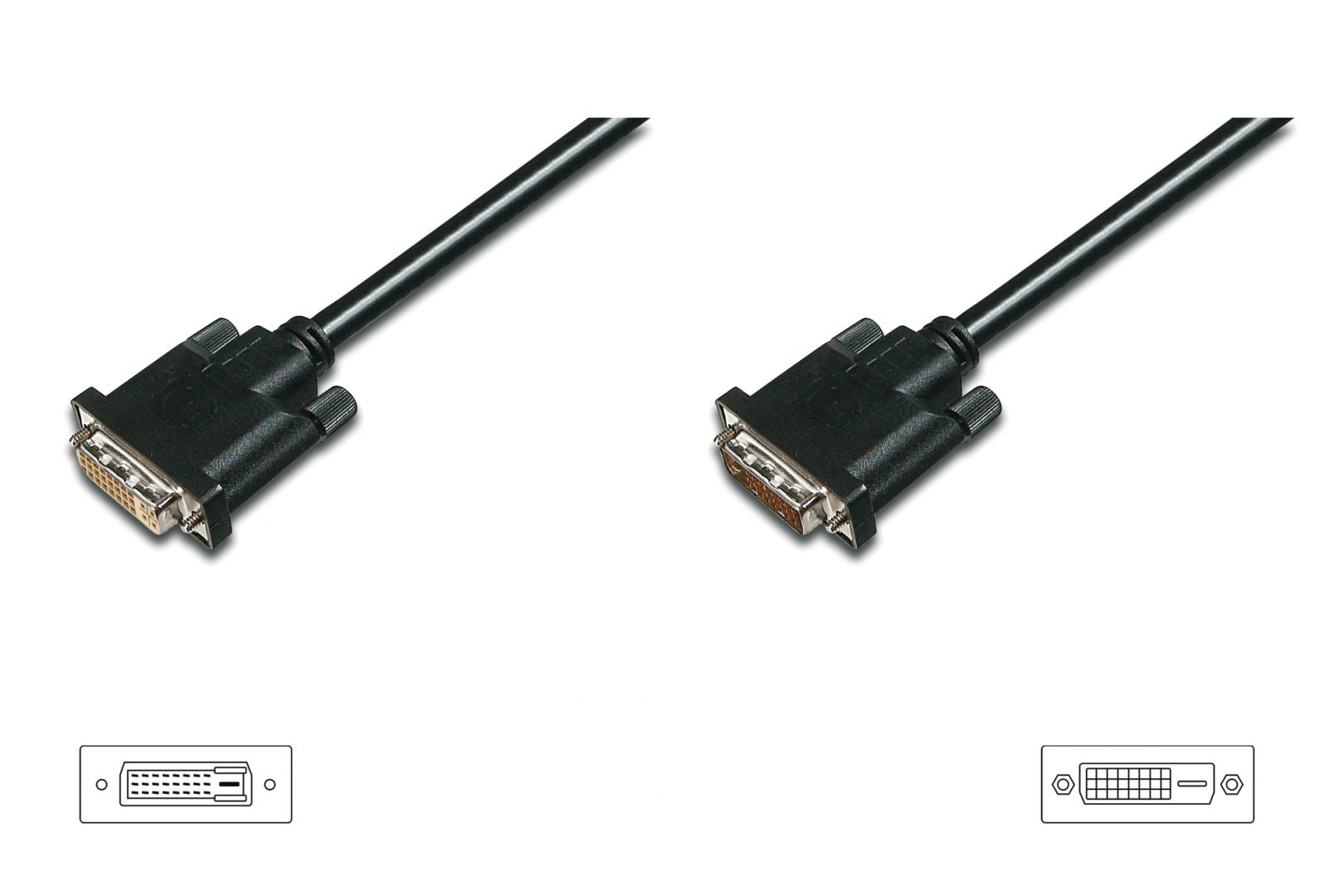 Assmann DVI extension cable, DVI(24+1)