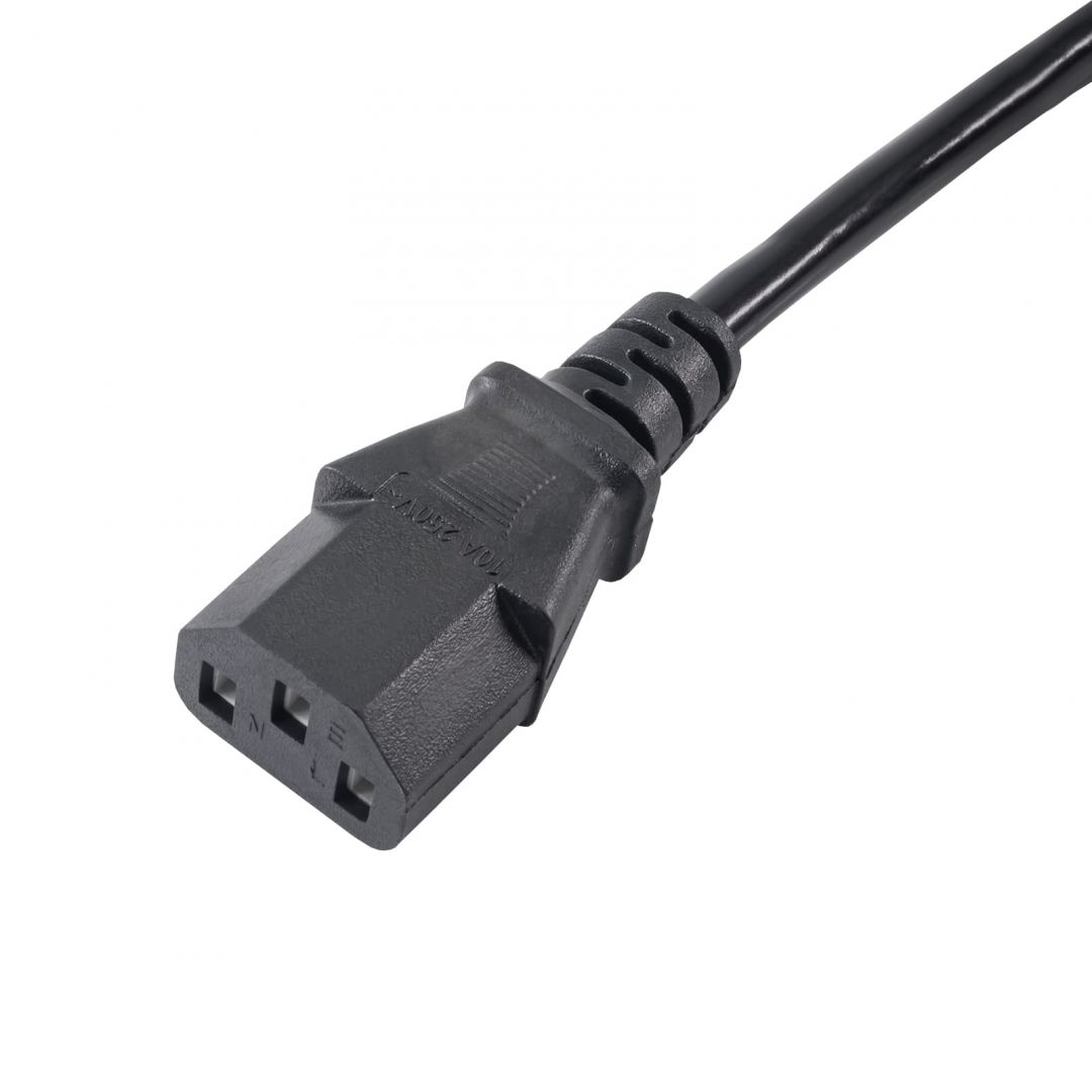 Akyga AK-PC-03A Extension Power Cord C13 / C14 1,8m