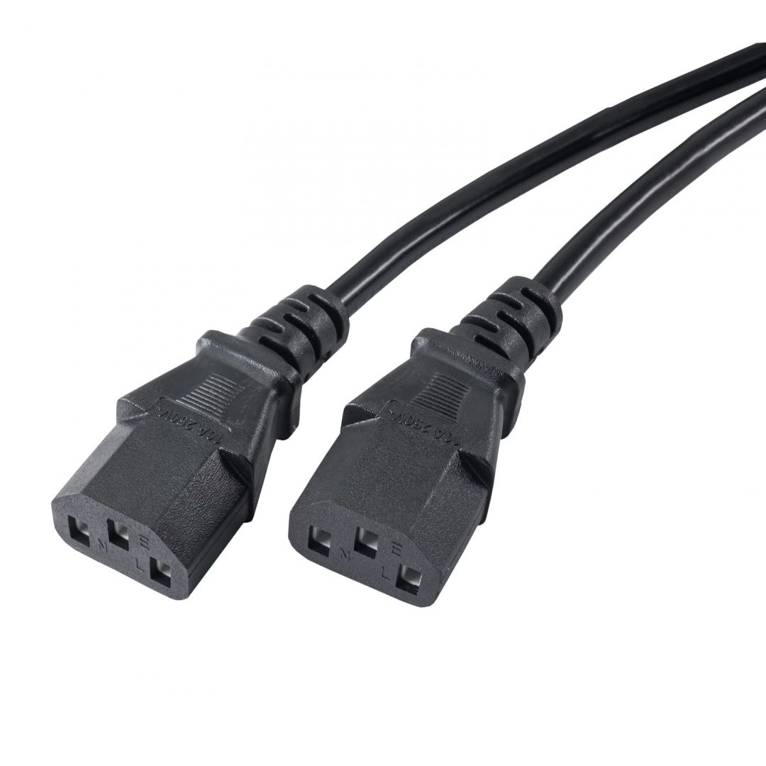 Akyga AK-PC-04A PC Power Cable Y-shape splitter 1.8m