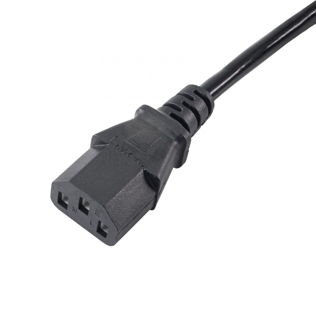 Akyga AK-PC-05A PC Power Cord 5m Black