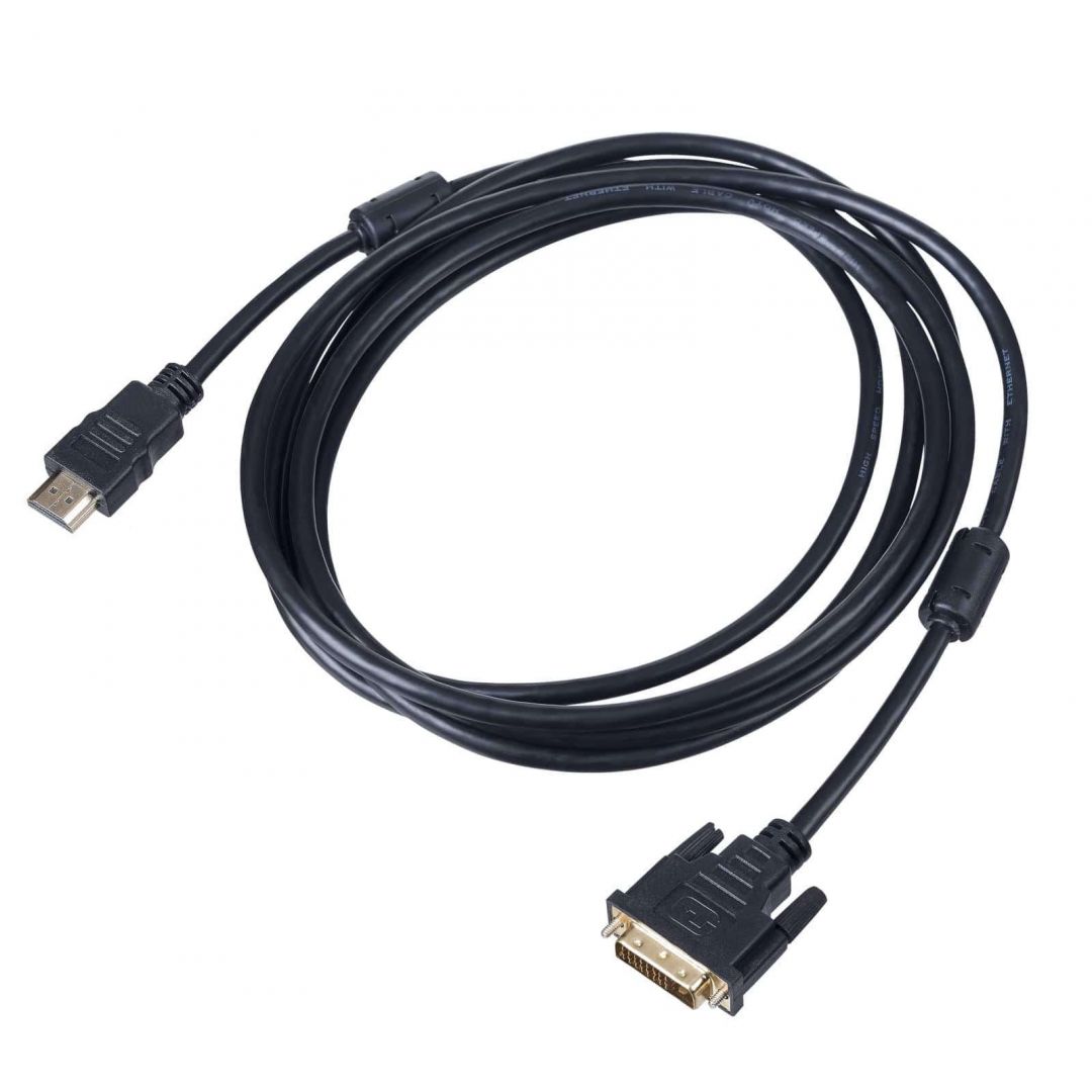 Akyga AK-AV-13 HDMI / DVI-D Dual Link Cable 3m Black