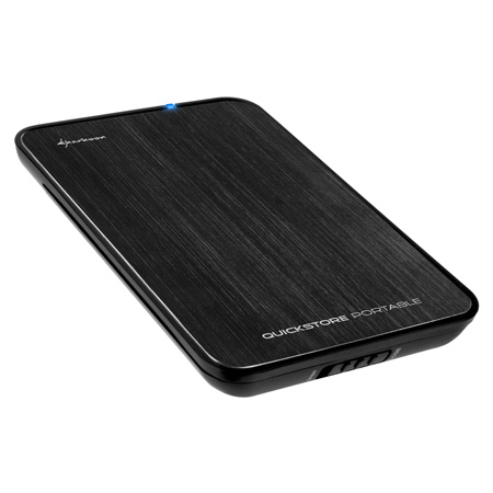 Sharkoon QuickStore Portable 2,5" SATA HDD - USB Black