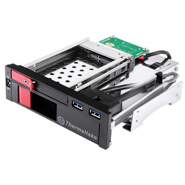 Thermaltake ST0026Z Max 5 Duo 5,25" Dual Bay Sata HDD Rack (1*2,5"; 1*3,5";2*USB3.0)