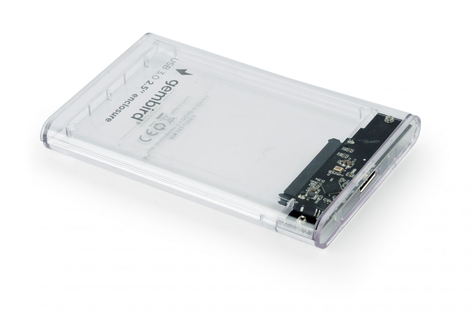 Gembird 2,5" EE2-U3S-5-S USB3.0 Enclosure Transparent