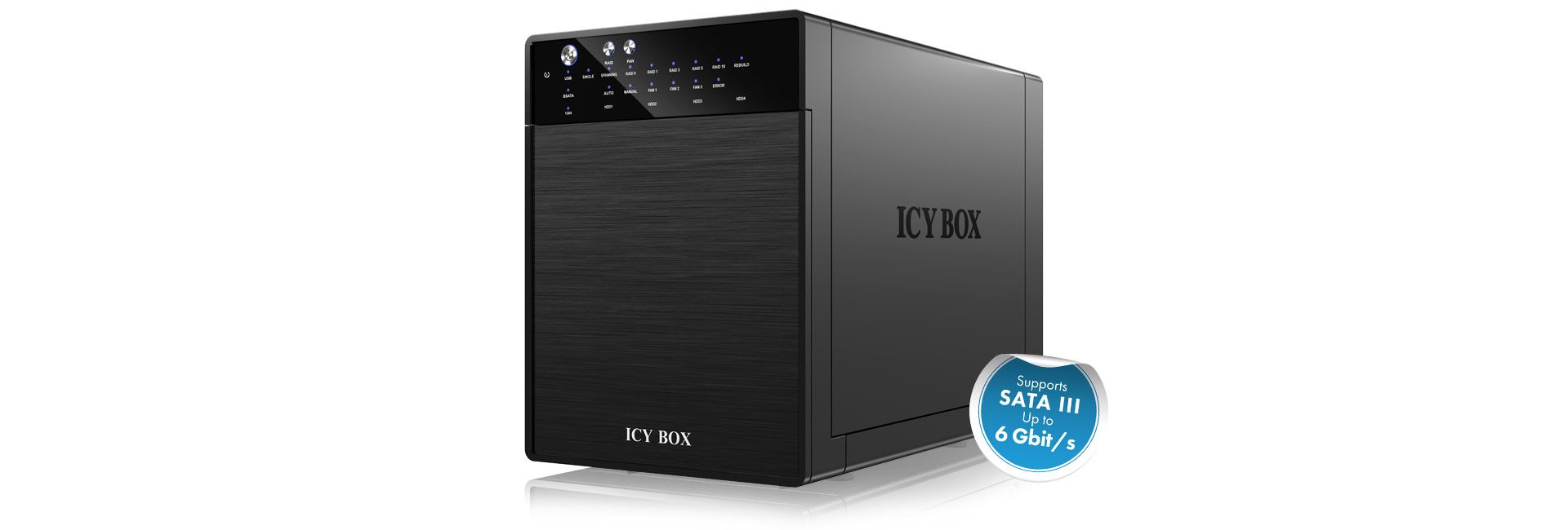 Raidsonic IcyBox IB-RD3640SU3 3,5" SATA External 4 bay RAID System