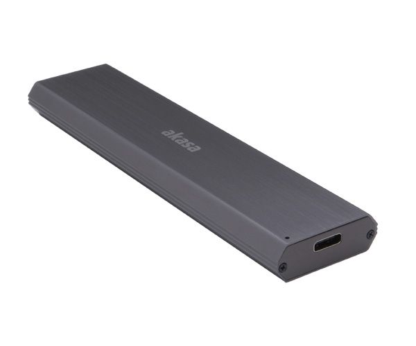 Akasa USB 3.1 Gen 2 ultra slim aluminium enclosure for M.2 PCIe NVMe SSD