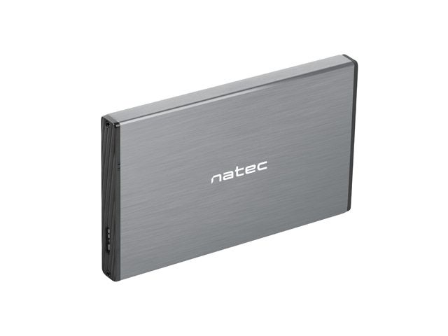 natec Rhino external HDD enclosure Grey