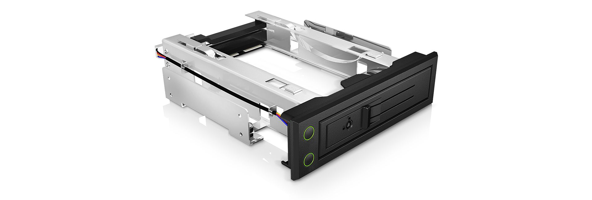 Raidsonic IcyBox IB-166SSK Trayless Mobile Rack for 3.5" SATA/SAS HDD