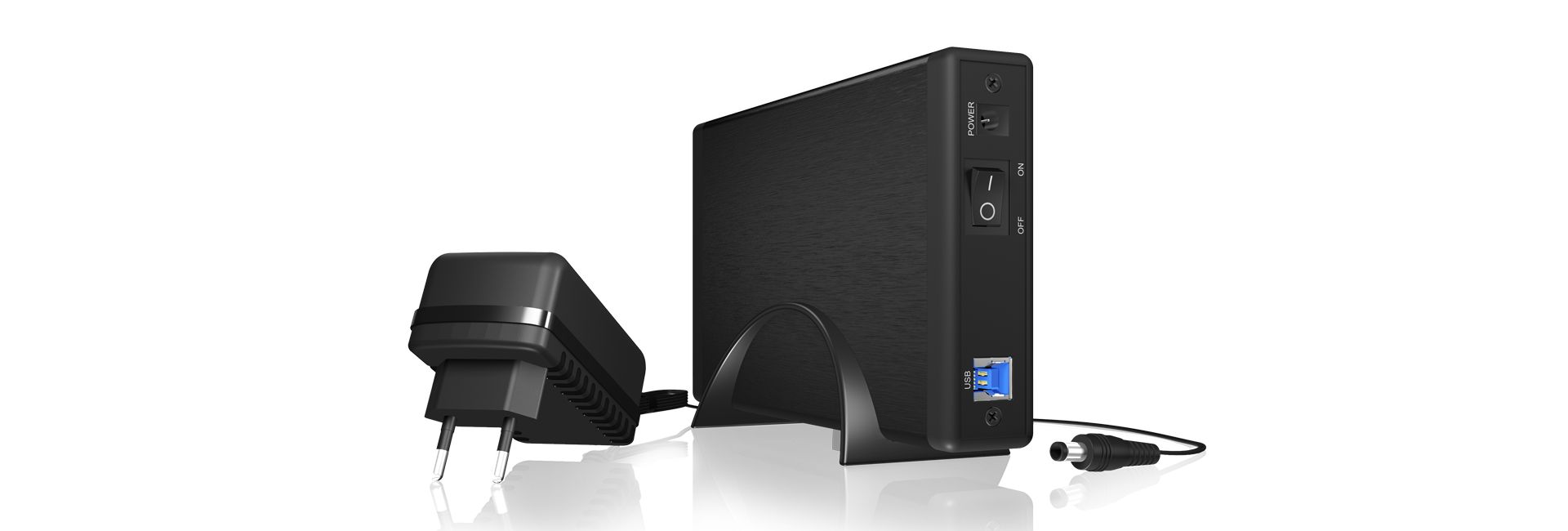 Raidsonic IcyBox IB-377U3 External enclosure for 3.5" SATA HDDs with USB 3.0 interface and UASP Support