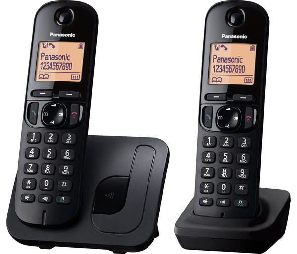 Panasonic KX-TGC212PDB DUO DECT Black