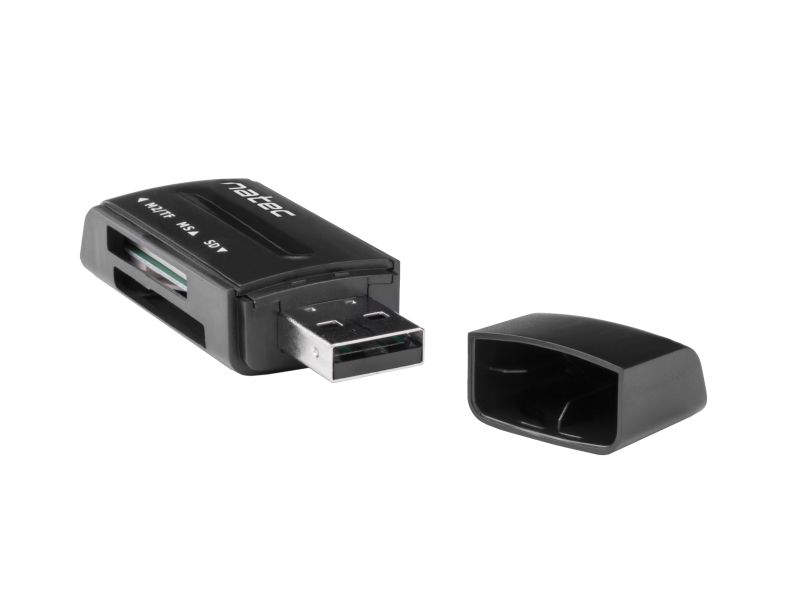 natec Ant 3 USB2.0 Card Reader Black