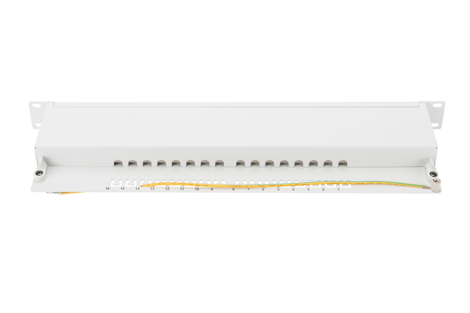 Digitus CAT 5e, Class D Patch Panel, shielded, 16-port