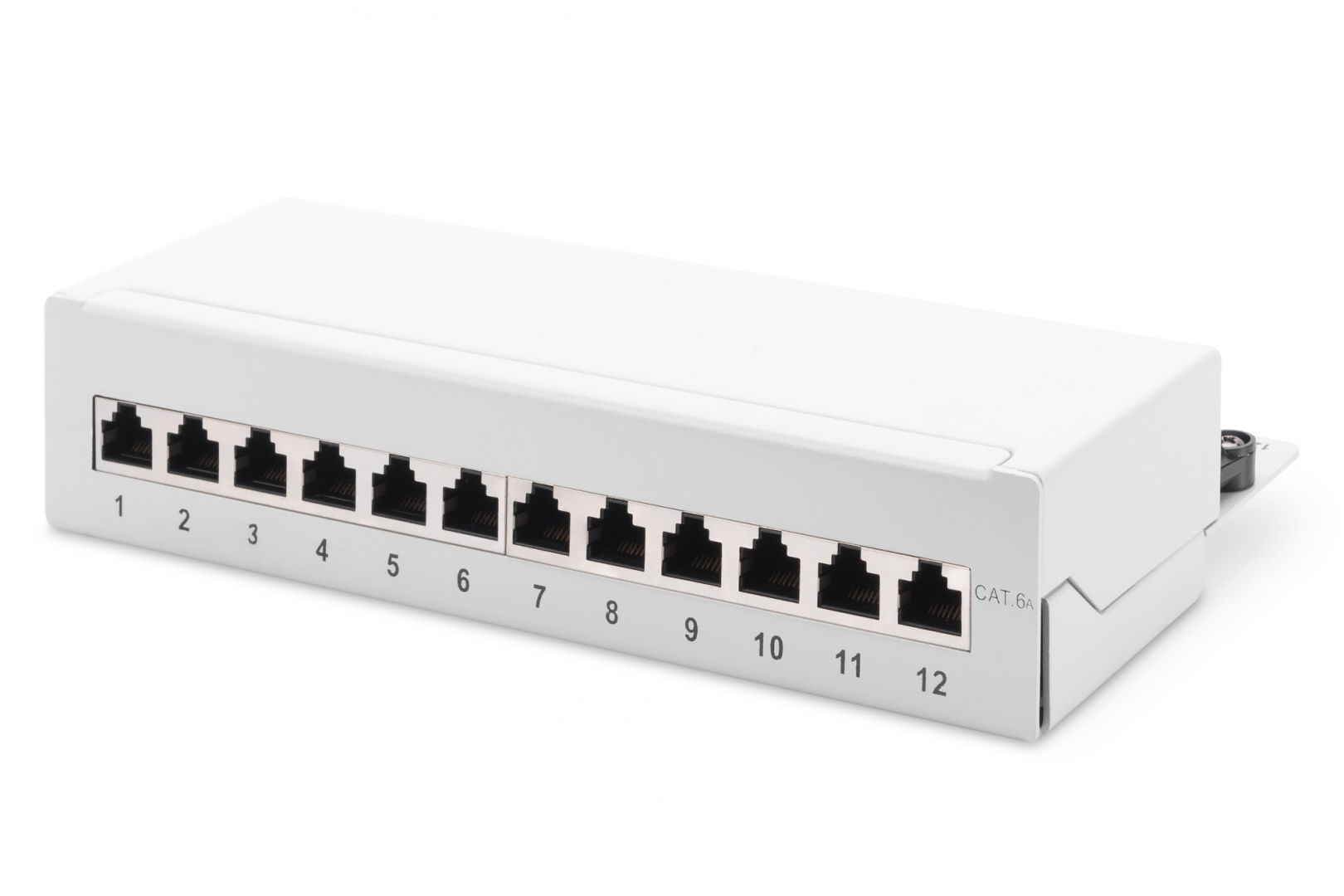 Digitus Desktop CAT 6A, patch panel, shielded