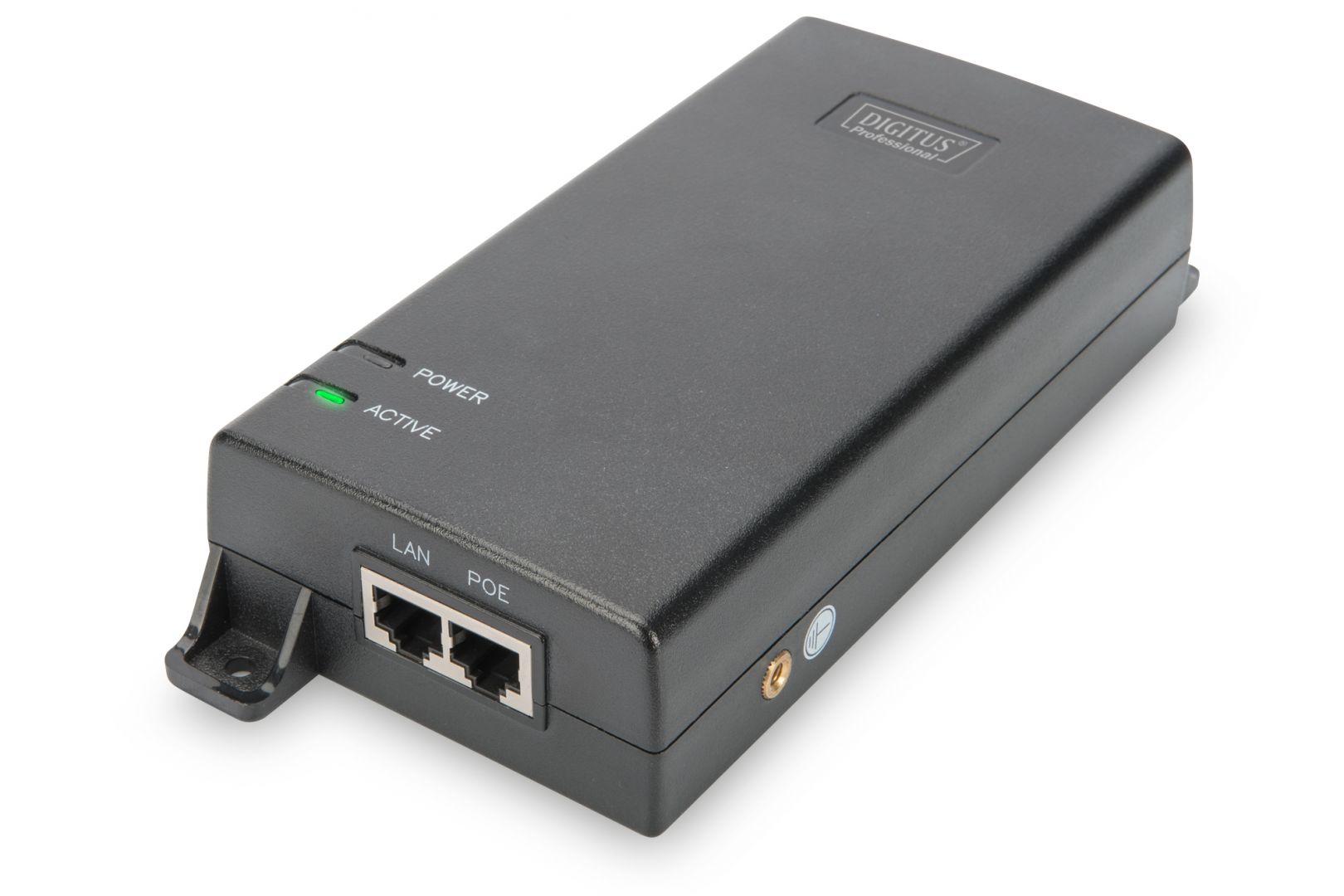 Digitus Gigabit Ethernet PoE+ Injector, 802.3at