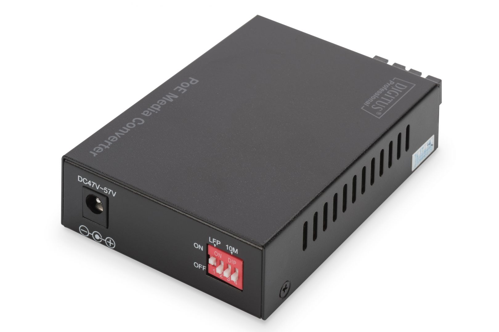 Digitus Gigabit Ethernet PoE+ Media Converter, Multimode