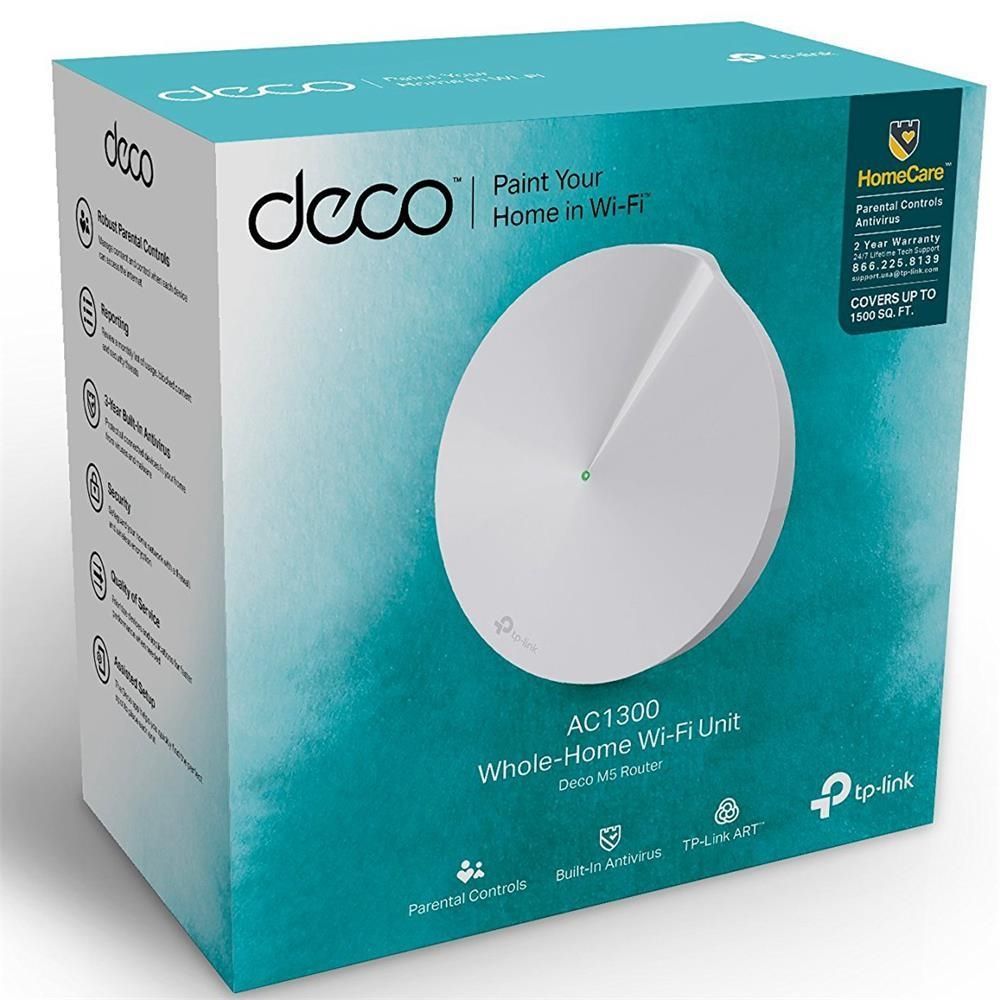 TP-Link AC1300 DECO M5 Wireless Mesh Networking system (1 Pack)