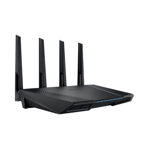 Asus RT-AC67U AC2400 Dual Band Gigabit WiFi Router with MU-MIMO (2-pack)